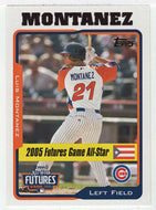 Luis Montanez - Chicago Cubs - Future Games All-Star (MLB Baseball Card) 2005 Topps Update # 210 Mint