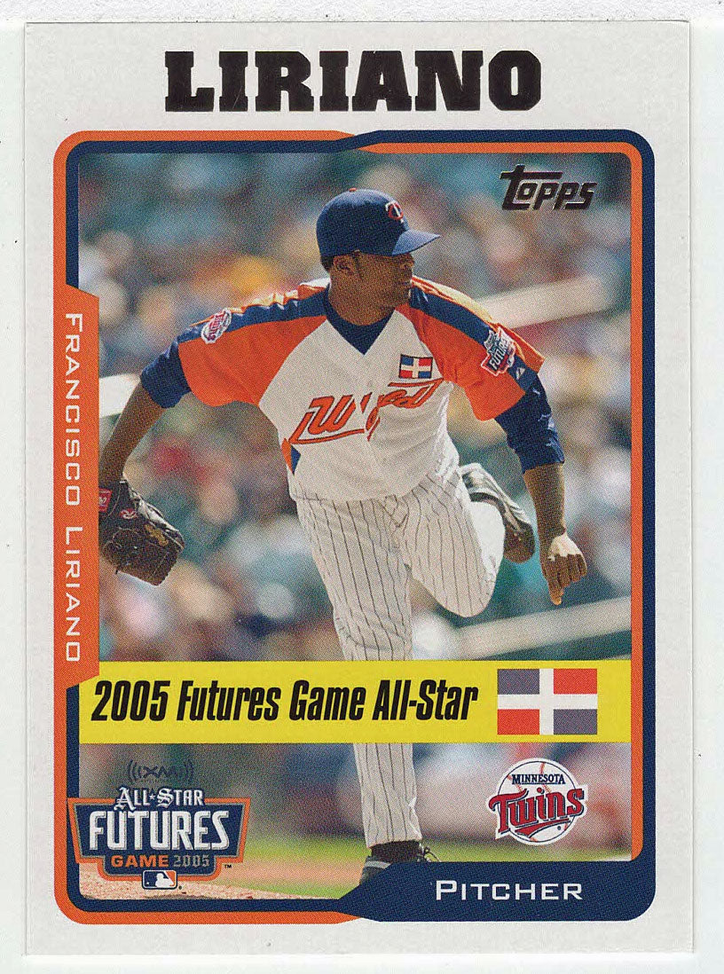Francisco Liriano - Minnesota Twins - Future Games All-Star (MLB Baseball Card) 2005 Topps Update # 211 Mint