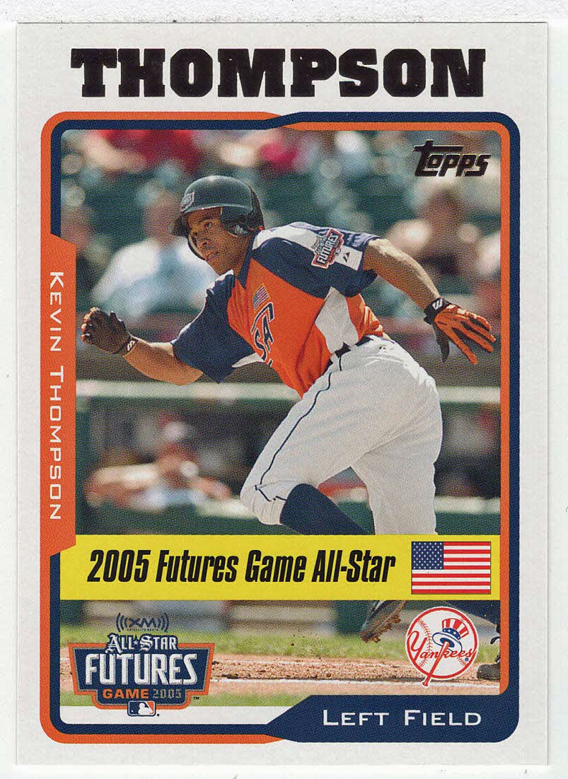 Kevin Thompson - New York Yankees - Future Games All-Star (MLB Baseball Card) 2005 Topps Update # 212 Mint