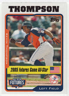 Kevin Thompson - New York Yankees - Future Games All-Star (MLB Baseball Card) 2005 Topps Update # 212 Mint