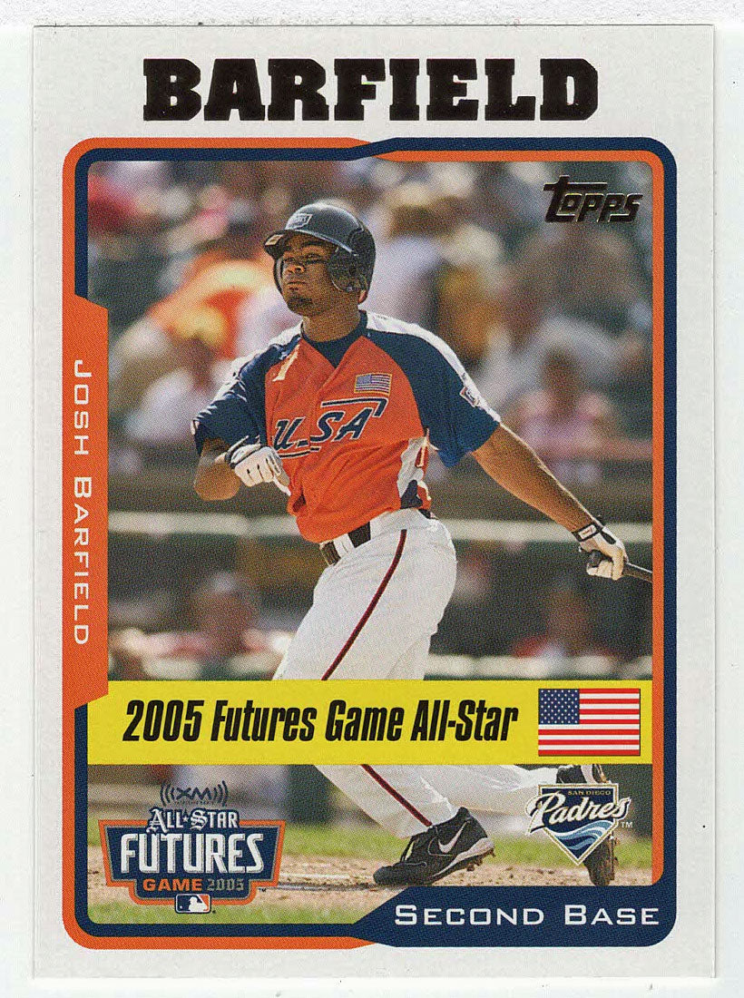 Josh Barfield - San Diego Padres - Future Games All-Star (MLB Baseball Card) 2005 Topps Update # 218 Mint