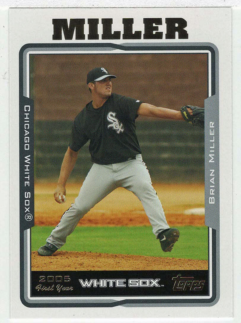Brian Miller RC - Chicago White Sox (MLB Baseball Card) 2005 Topps Update # 228 Mint