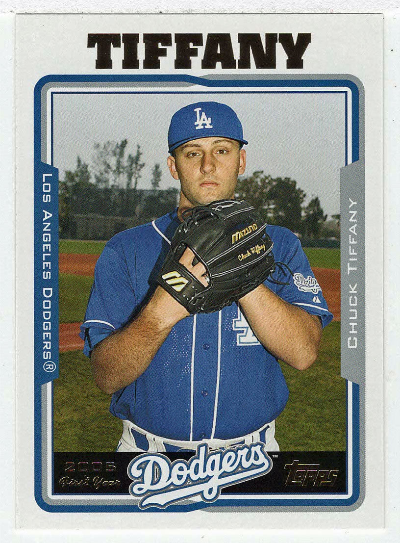 Chuck Tiffany RC - Los Angeles Dodgers (MLB Baseball Card) 2005 Topps Update # 231 Mint