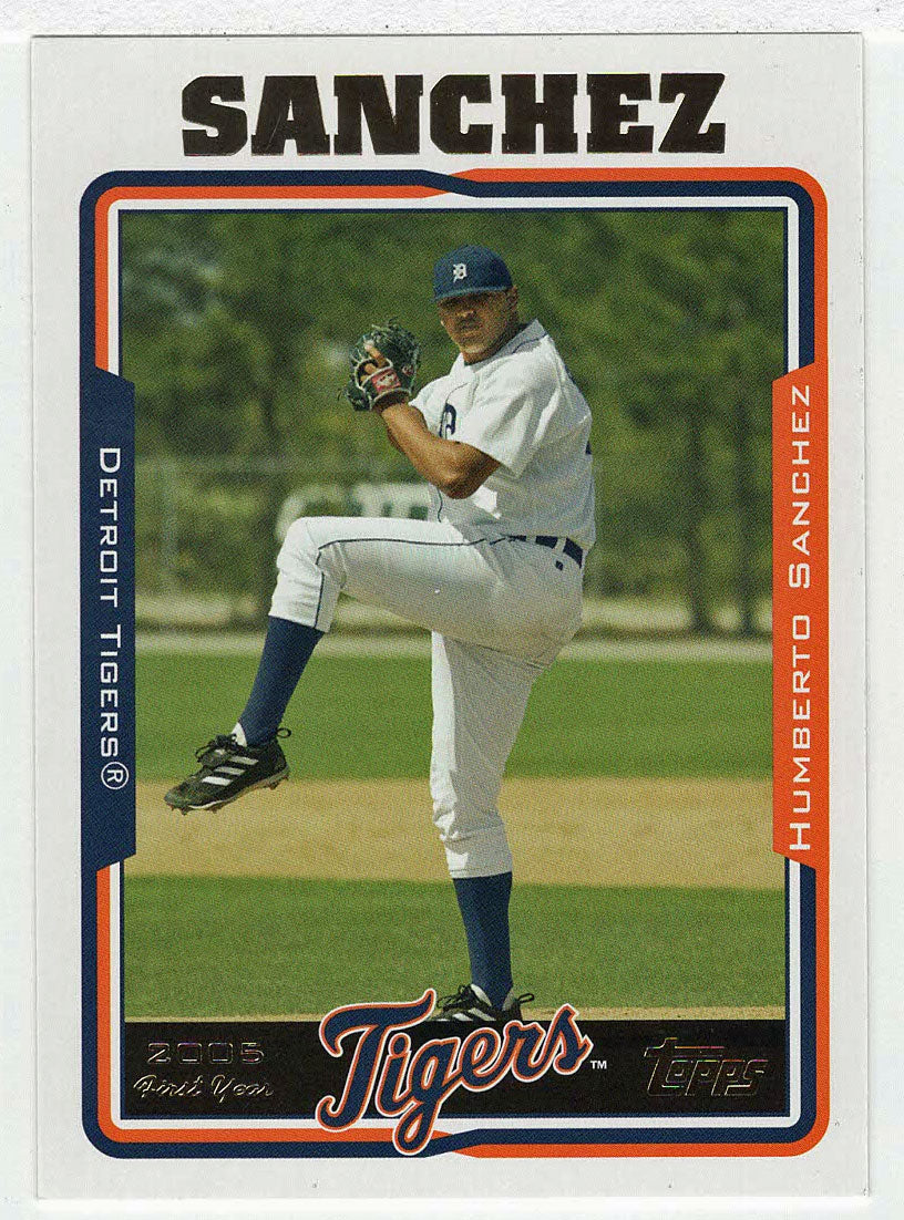 Humberto Sanchez RC - Detroit Tigers (MLB Baseball Card) 2005 Topps Update # 232 Mint