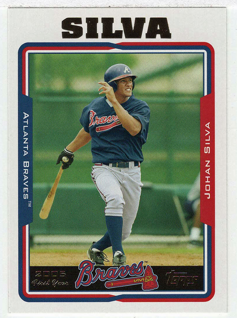 Johan Silva RC - Atlanta Braves (MLB Baseball Card) 2005 Topps Update # 236 Mint