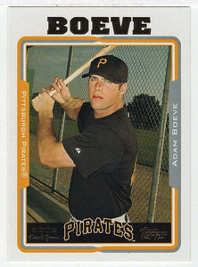 Adam Boeve RC - Pittsburgh Pirates (MLB Baseball Card) 2005 Topps Update # 240 Mint