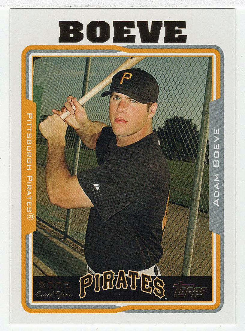 Adam Boeve RC - Pittsburgh Pirates (MLB Baseball Card) 2005 Topps Update # 240 Mint