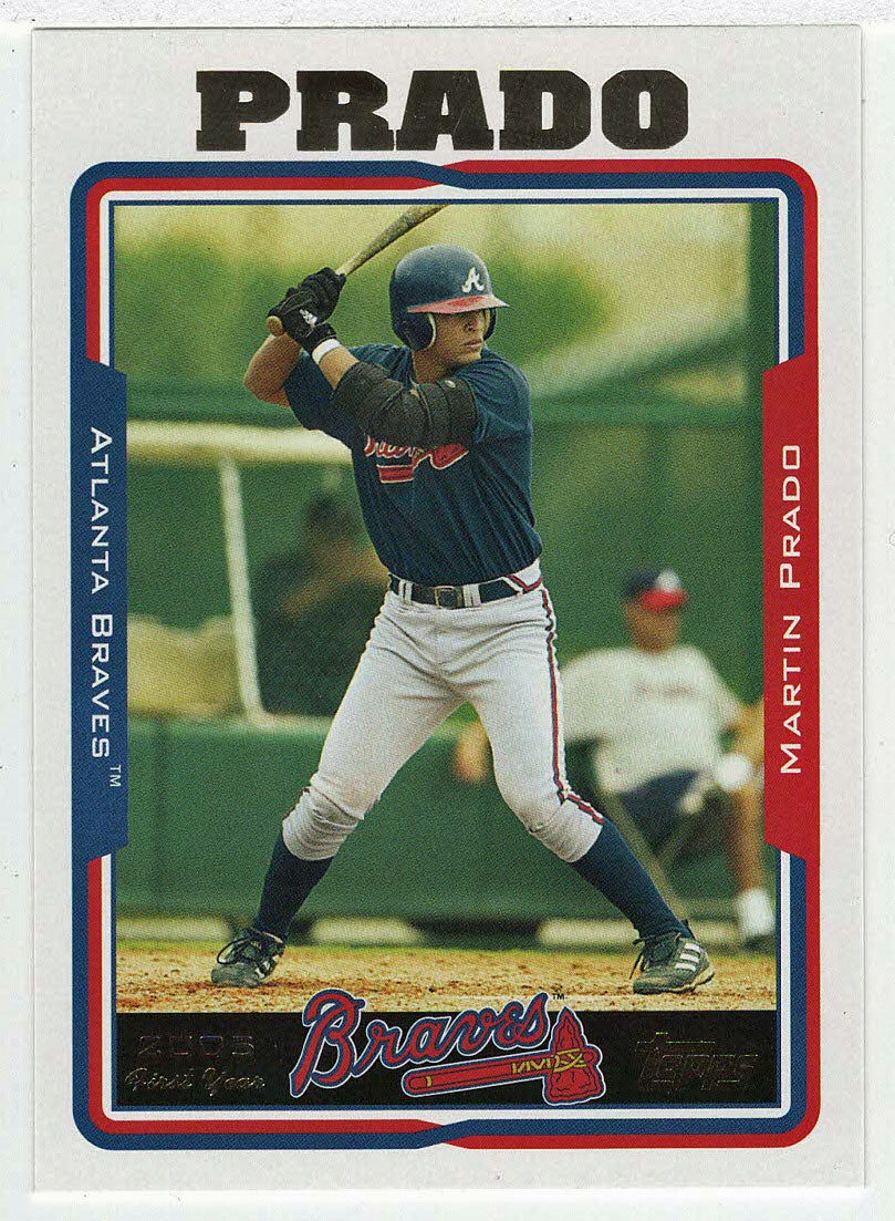 Martin Prado RC - Atlanta Braves (MLB Baseball Card) 2005 Topps Update # 245 Mint