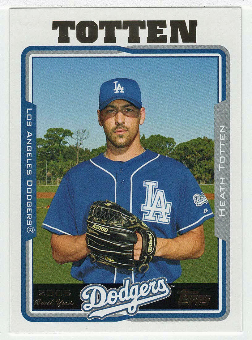 Heath Totten RC - Los Angeles Dodgers (MLB Baseball Card) 2005 Topps Update # 249 Mint