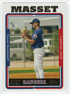 Nick Masset RC - Texas Rangers (MLB Baseball Card) 2005 Topps Update # 250 Mint