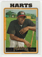 Jeremy Harts RC - Pittsburgh Pirates (MLB Baseball Card) 2005 Topps Update # 254 Mint