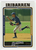 Hernan Iribarren RC - Milwaukee Brewers (MLB Baseball Card) 2005 Topps Update # 260 Mint