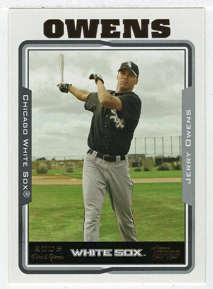 Jerry Owens RC - Chicago White Sox (MLB Baseball Card) 2005 Topps Update # 262 Mint