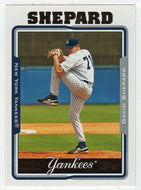 David Shepard RC - New York Yankees (MLB Baseball Card) 2005 Topps Update # 265 Mint