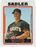 Billy Sadler RC - San Francisco Giants (MLB Baseball Card) 2005 Topps Update # 267 Mint