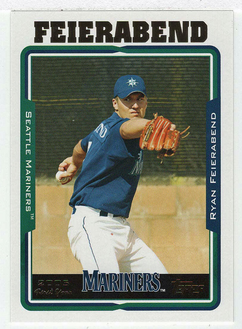 Ryan Feierabend RC - Seattle Mariners (MLB Baseball Card) 2005 Topps Update # 268 Mint
