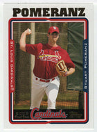Stuart Pomeranz RC - St. Louis Cardinals (MLB Baseball Card) 2005 Topps Update # 269 Mint
