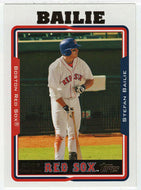 Stefan Bailie RC - Boston Red Sox (MLB Baseball Card) 2005 Topps Update # 272 Mint