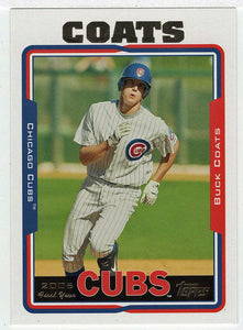 Buck Coats RC - Chicago Cubs (MLB Baseball Card) 2005 Topps Update # 274 Mint