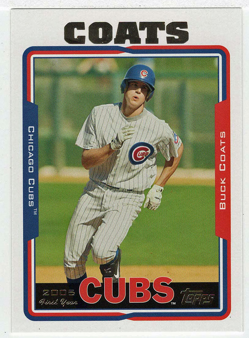 Buck Coats RC - Chicago Cubs (MLB Baseball Card) 2005 Topps Update # 274 Mint