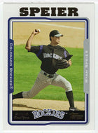 Ryan Speier RC - Colorado Rockies (MLB Baseball Card) 2005 Topps Update # 280 Mint