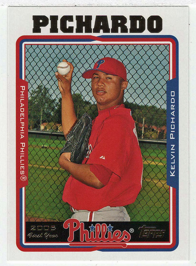Kelvin Pichardo RC - Philadelphia Phillies (MLB Baseball Card) 2005 Topps Update # 287 Mint