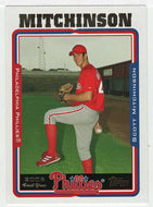 Scott Mitchinson RC - Philadelphia Phillies (MLB Baseball Card) 2005 Topps Update # 288 Mint