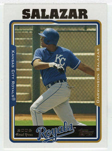 Darwinson Salazar RC - Kansas City Royals (MLB Baseball Card) 2005 Topps Update # 289 Mint