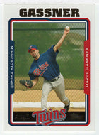 David Gassner RC - Minnesota Twins (MLB Baseball Card) 2005 Topps Update # 295 Mint