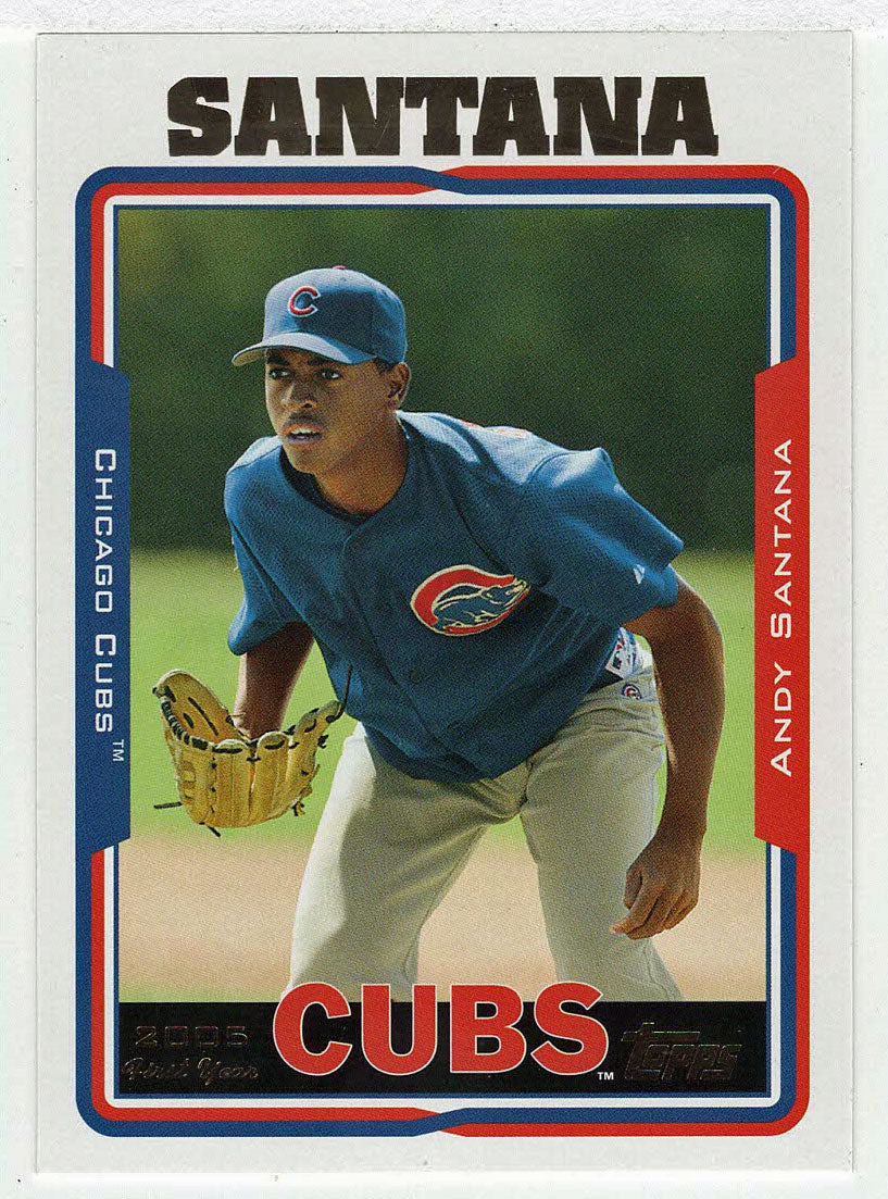 Andy Santana RC - Chicago Cubs (MLB Baseball Card) 2005 Topps Update # 302 Mint