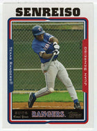 Juan Senreiso RC - Texas Rangers (MLB Baseball Card) 2005 Topps Update # 305 Mint
