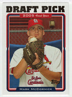 Mark McCormick RC - St. Louis Cardinals - Draft Pick (MLB Baseball Card) 2005 Topps Update # 327 Mint