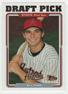 Eli Iorg RC - Houston Astros - Draft Pick (MLB Baseball Card) 2005 Topps Update # 328 Mint