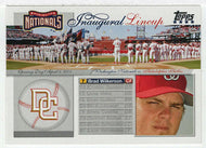 Brad Wilkerson - Washington Nationals - Inaugural Lineup (MLB Baseball Card) 2005 Topps Update # NI-BW Mint