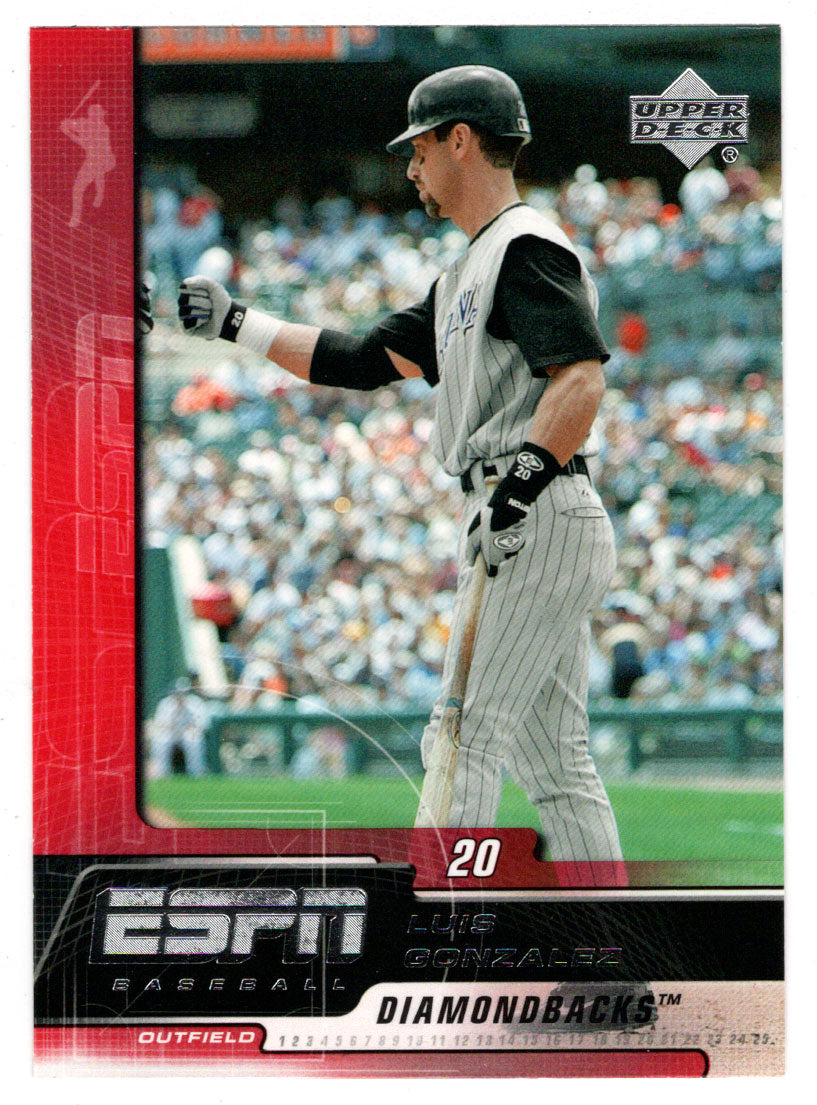 Luis Gonzalez - Arizona Diamondbacks (MLB Baseball Card) 2005 Upper Deck ESPN # 4 Mint