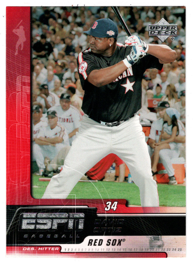 David Ortiz - Boston Red Sox (MLB Baseball Card) 2005 Upper Deck ESPN # 13 Mint