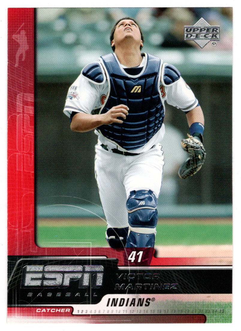 Victor Martinez - Cleveland Indians (MLB Baseball Card) 2005 Upper Deck ESPN # 29 Mint