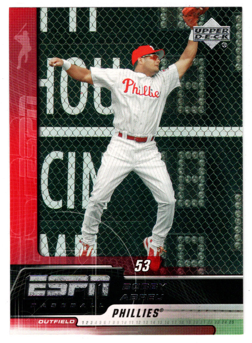 Bobby Abreu - Philadelphia Phillies (MLB Baseball Card) 2005 Upper Deck ESPN # 68 Mint