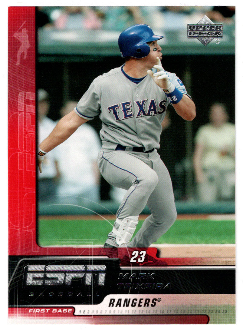 Mark Teixeira - Texas Rangers (MLB Baseball Card) 2005 Upper Deck ESPN # 86 Mint