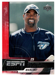 Carlos Delgado - Florida Marlins (MLB Baseball Card) 2005 Upper Deck ESPN # 88 Mint