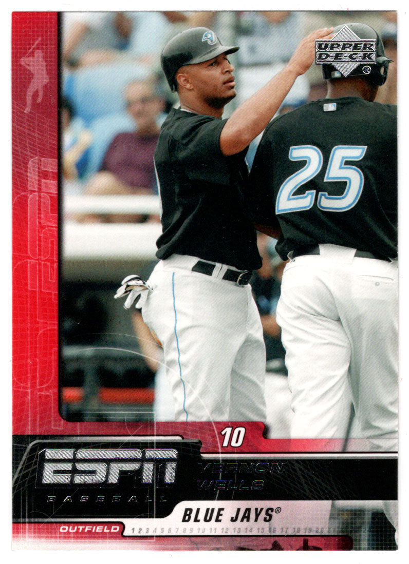 Vernon Wells - Toronto Blue Jays (MLB Baseball Card) 2005 Upper Deck ESPN # 90 Mint