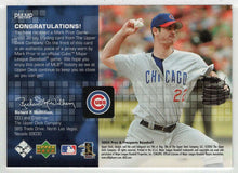 Load image into Gallery viewer, Mark Prior - Chicago Cubs - Pro Materials Jersey (MLB Baseball Card) 2005 Upper Deck Pros and Prospects # PM-MP Mint

