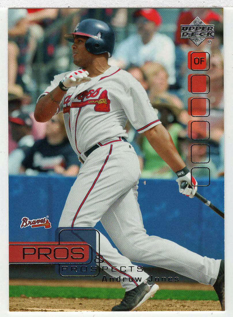 Andruw Jones - Atlanta Braves (MLB Baseball Card) 2005 Upper Deck Pros and Prospects # 8 Mint