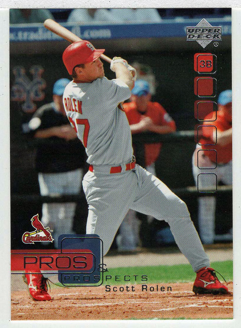 Scott Rolen - St. Louis Cardinals (MLB Baseball Card) 2005 Upper Deck Pros and Prospects # 18 Mint
