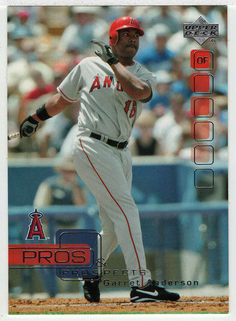 Garret Anderson - Anaheim Angels (MLB Baseball Card) 2005 Upper Deck Pros and Prospects # 33 Mint
