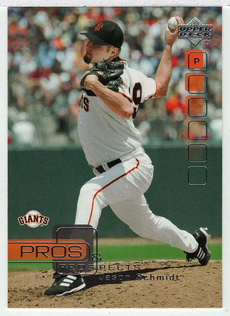 Jason Schmidt - San Francisco Giants (MLB Baseball Card) 2005 Upper Deck Pros and Prospects # 35 Mint