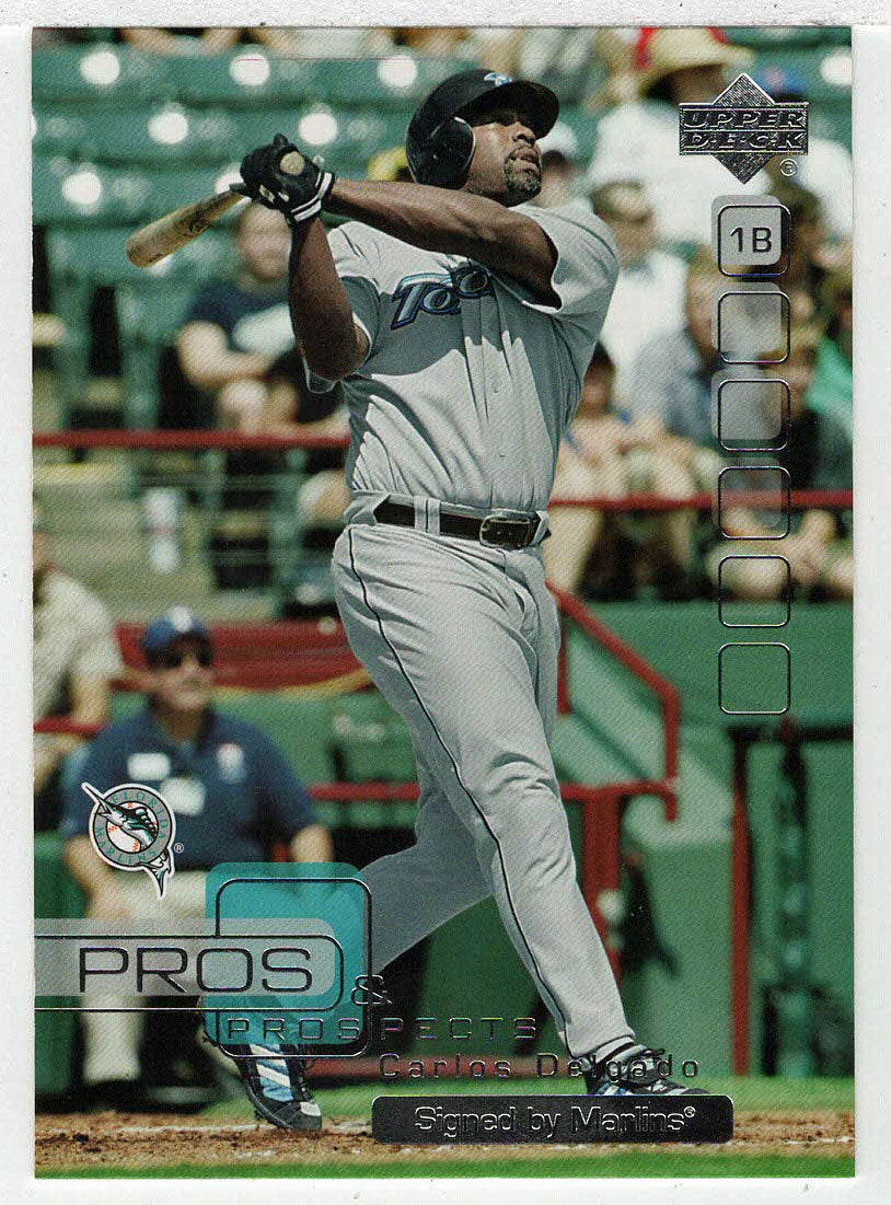 Carlos Delgado - Florida Marlins (MLB Baseball Card) 2005 Upper Deck Pros and Prospects # 39 Mint