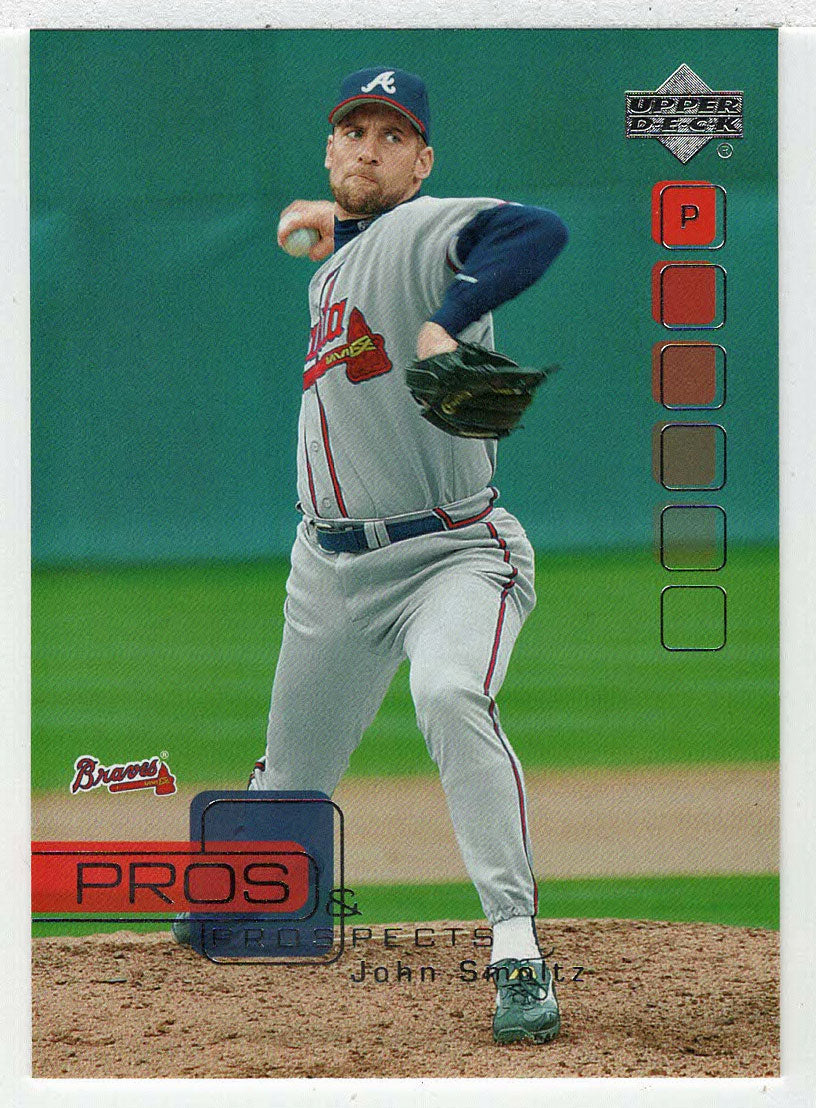 John Smoltz - Atlanta Braves (MLB Baseball Card) 2005 Upper Deck Pros and Prospects # 41 Mint