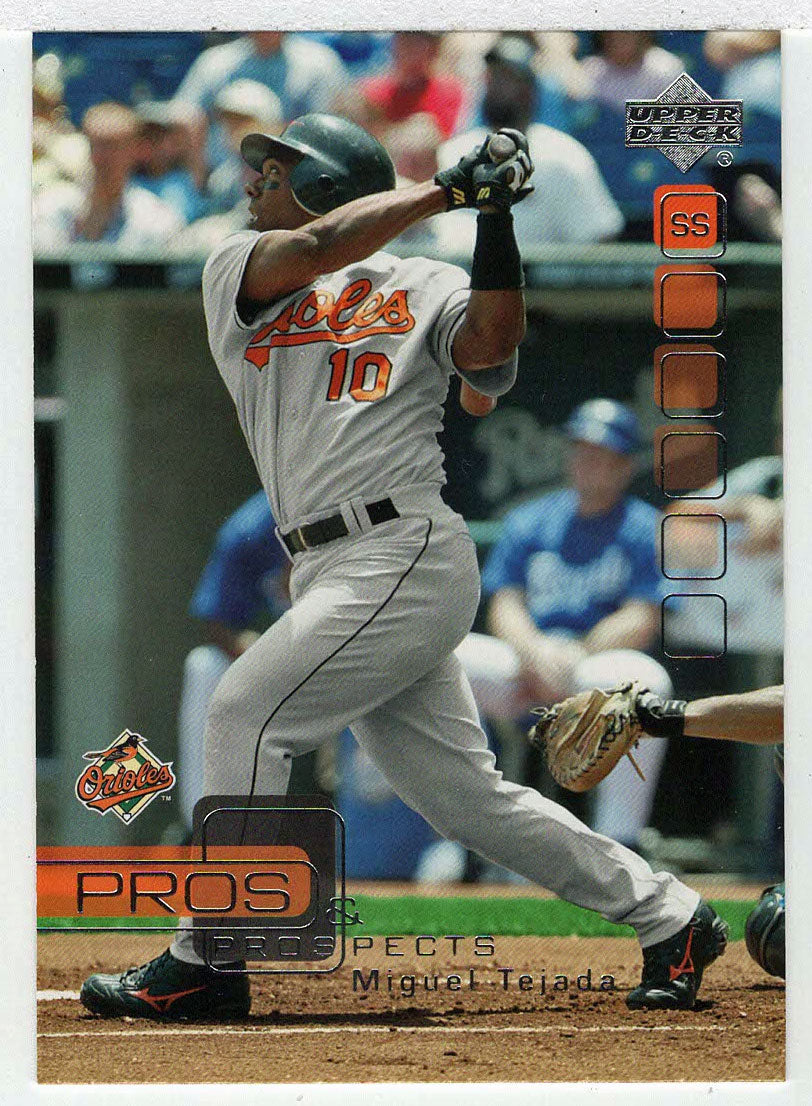 Miguel Tejada - Baltimore Orioles (MLB Baseball Card) 2005 Upper Deck Pros and Prospects # 45 Mint