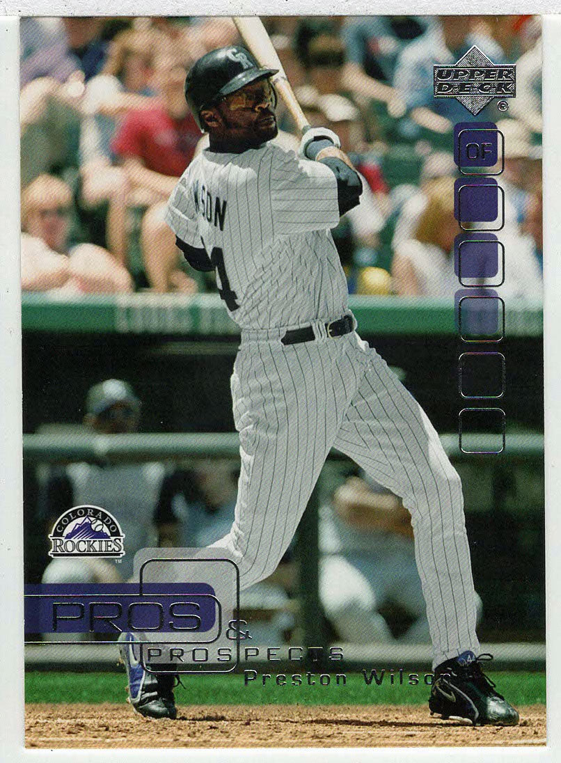 Preston Wilson - Colorado Rockies (MLB Baseball Card) 2005 Upper Deck Pros and Prospects # 53 Mint